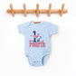 My First Fourth Of July Colorful | Baby Graphic Short Sleeve Onesie