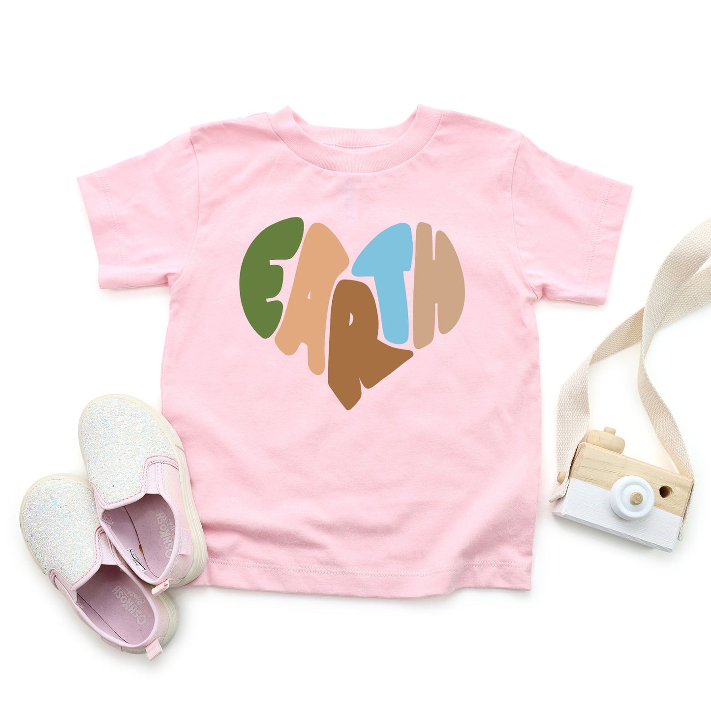 Earth Heart | Toddler Graphic Short Sleeve Tee