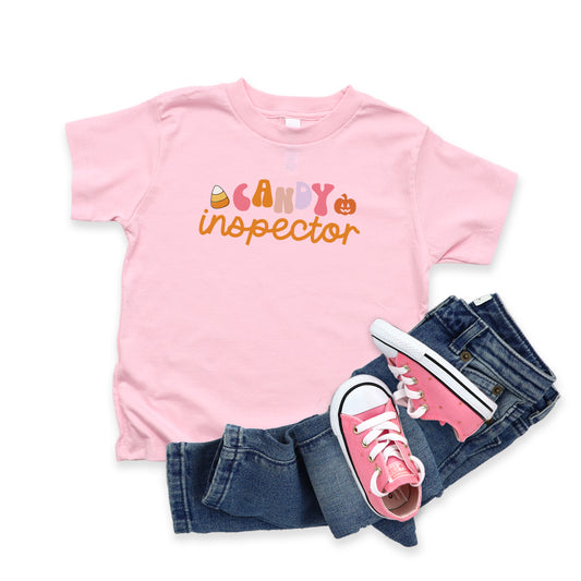 Candy Inspector Colorful | Toddler Graphic Short Sleeve Tee