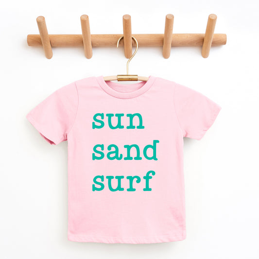 Sun Sand Surf | Toddler Graphic Short Sleeve Tee