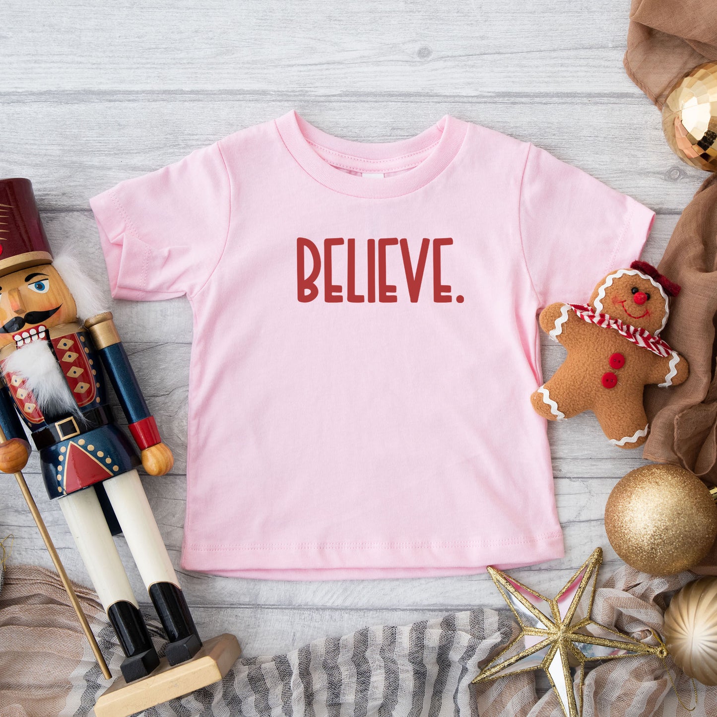 Believe Bold | Toddler Graphic Short Sleeve Tee