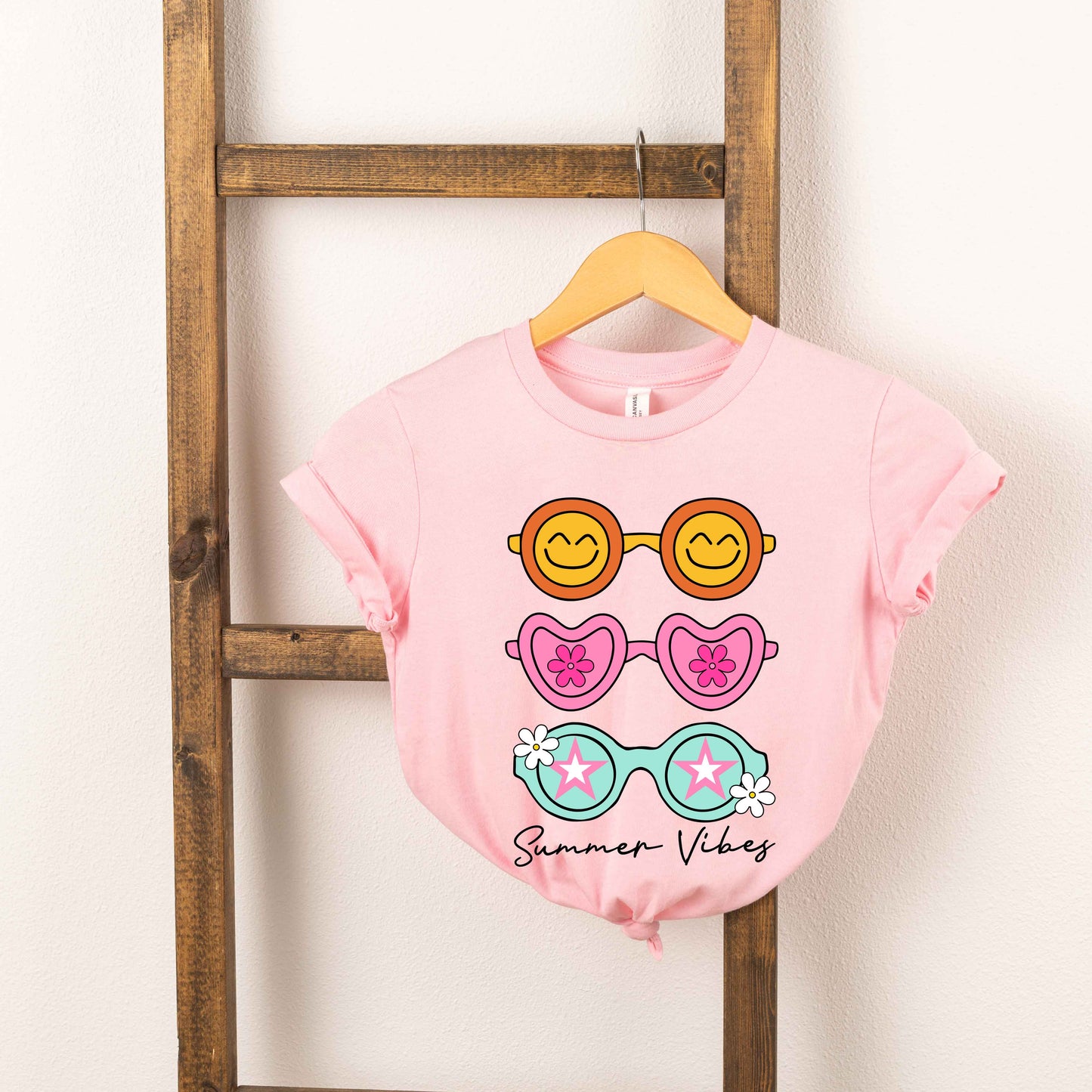 Sunnies Summer Vibes | Toddler Graphic Short Sleeve Tee
