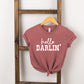 Hello Darlin' | Toddler Short Sleeve Crew Neck