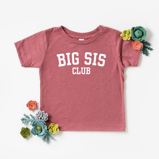 Big Sis Club | Toddler Short Sleeve Crew Neck