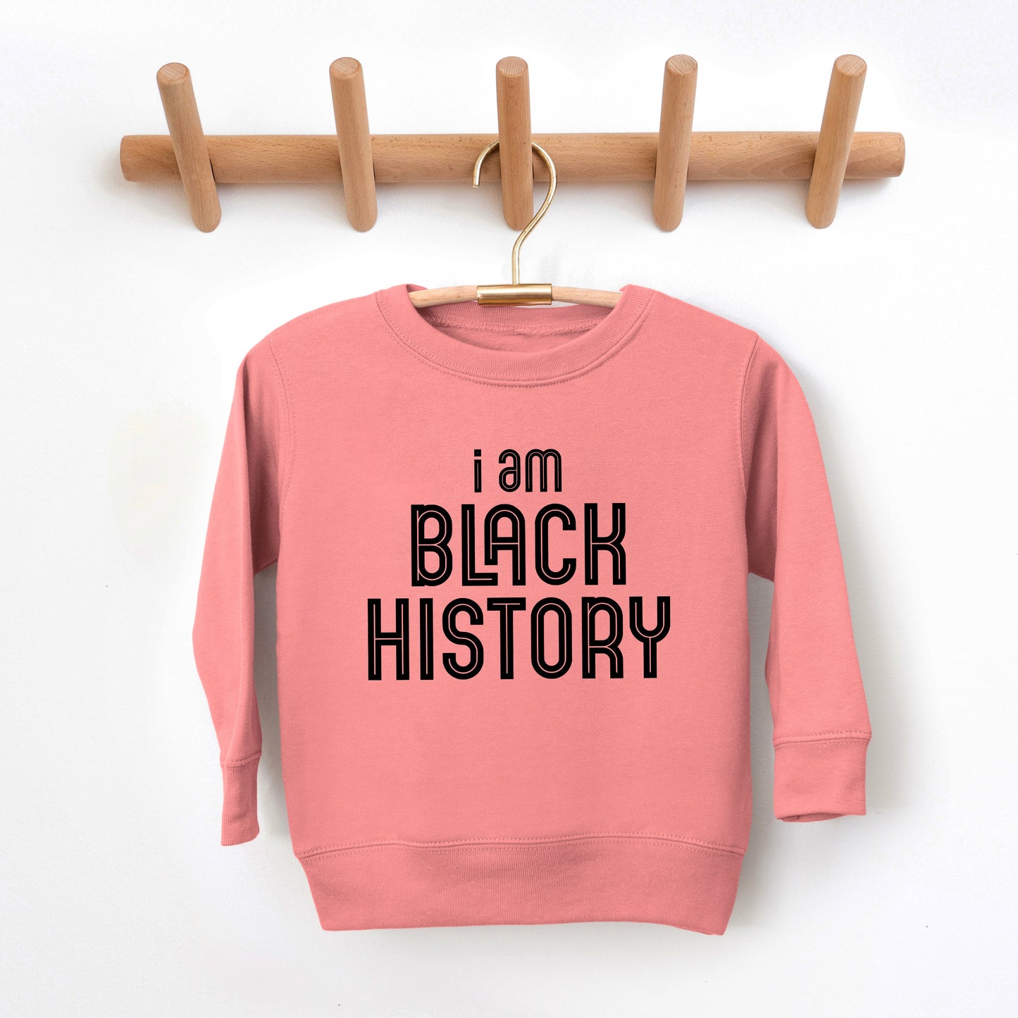 I Am Black History | Youth Ultra-Soft Graphic Sweatshirt