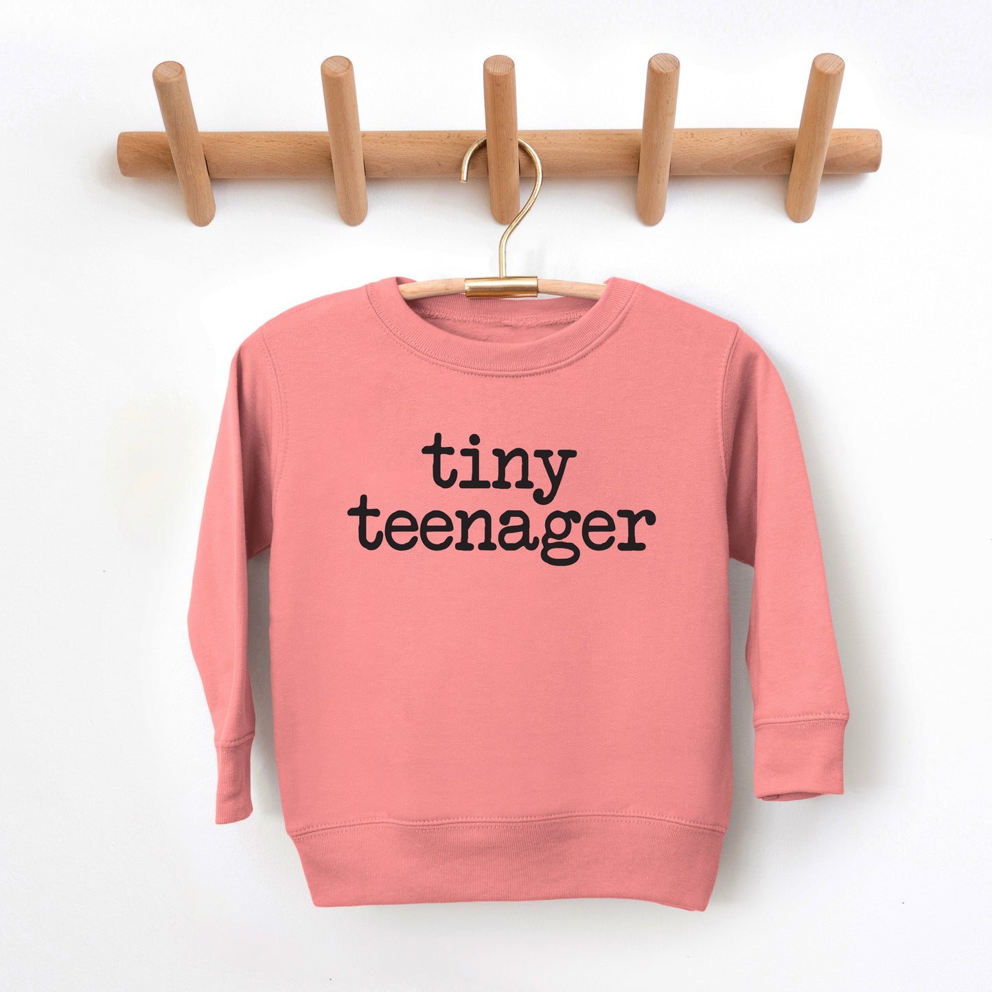 Tiny Teenager Typewriter | Youth Ultra-Soft Graphic Sweatshirt