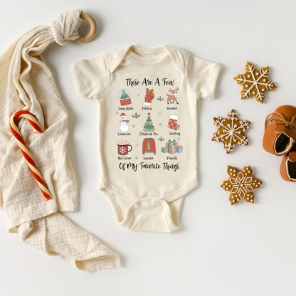 Christmas Favorites | Baby Graphic Short Sleeve Onesie