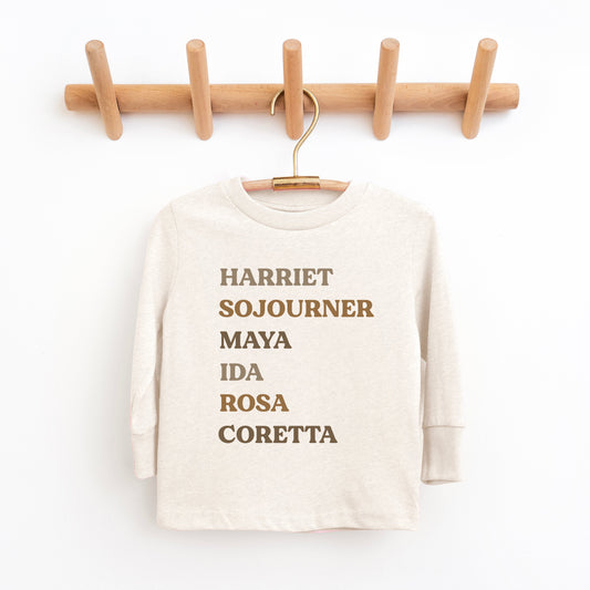 Black History Women | Youth Graphic Long Sleeve Tee