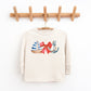 Coquette Ship Anchor | Toddler Graphic Long Sleeve Tee