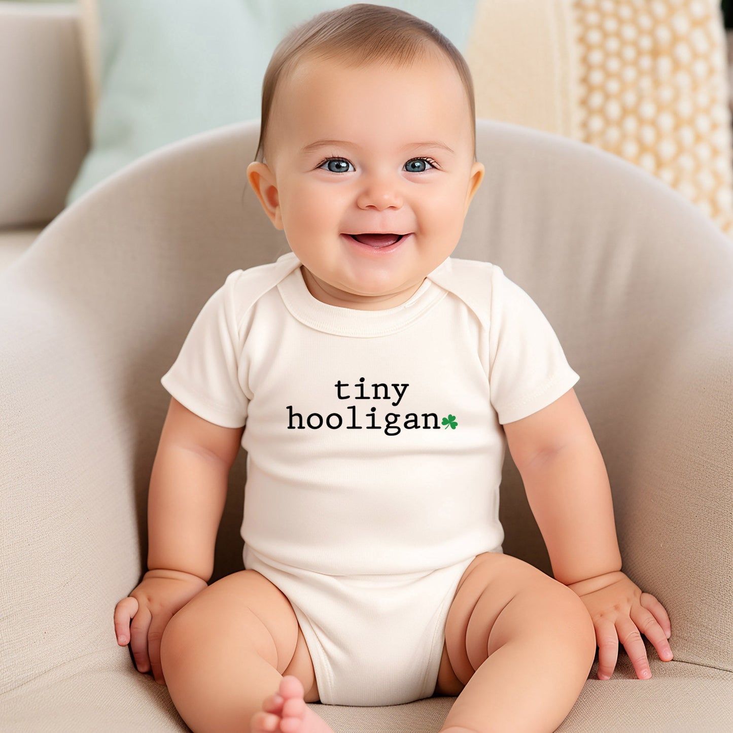 Tiny Hooligan | Baby Graphic Short Sleeve Onesie