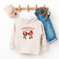 Coquette Christmas Girly | Toddler Graphic Hoodie