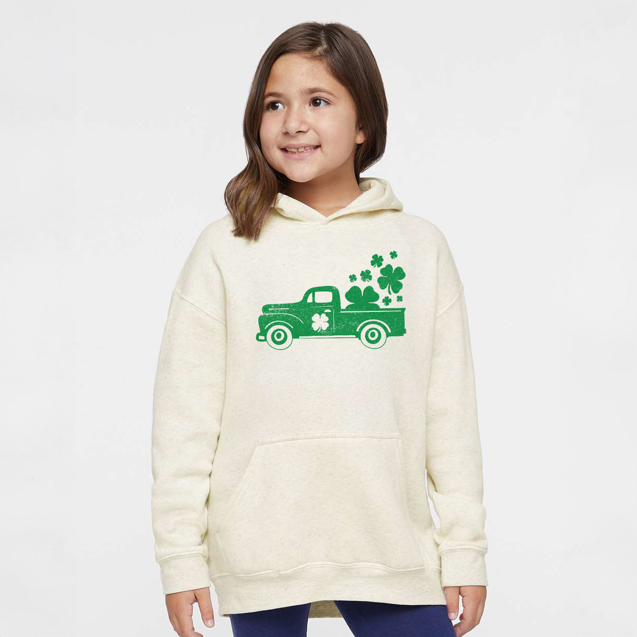 Shamrock Truck | Youth Graphic Hoodie