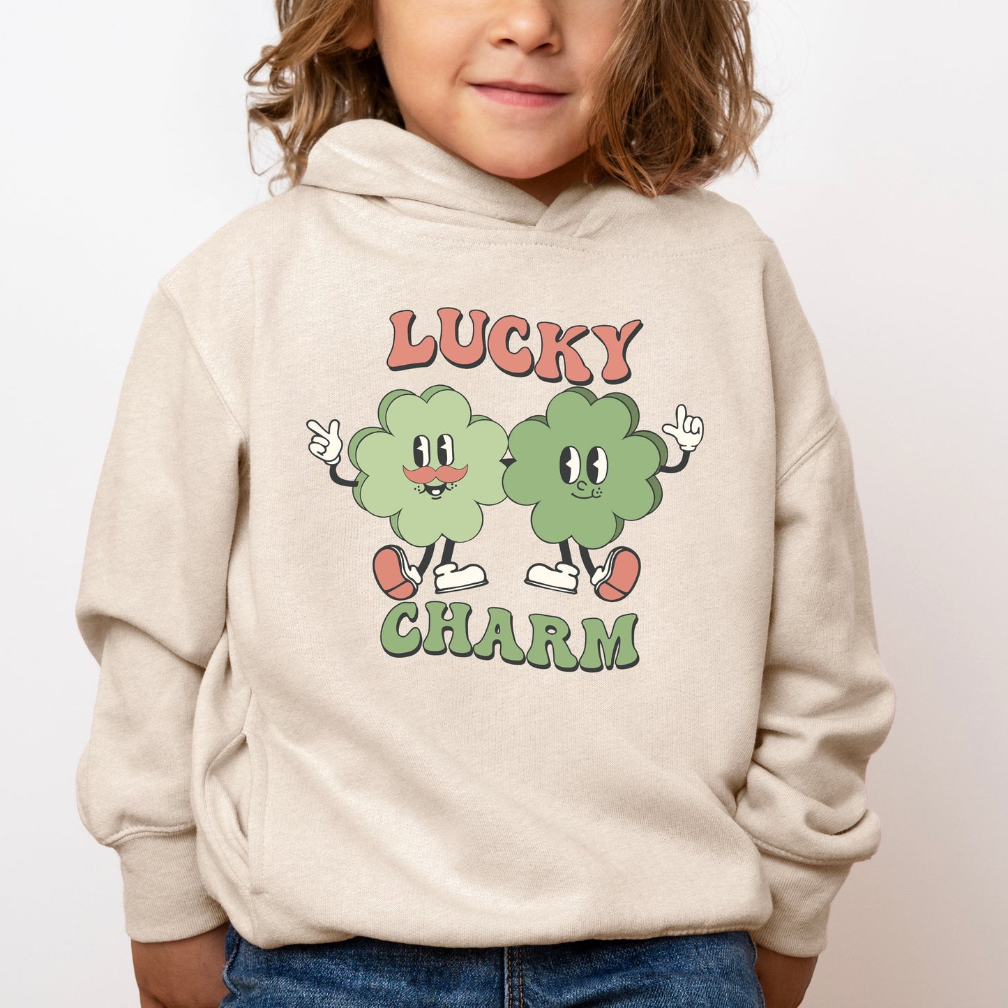 Lucky Charm Friends | Toddler Graphic Hoodie