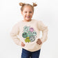 Lucky Smiley Disco | Toddler Graphic Sweatshirt