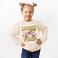 Lucky Vibes Cartoon Rainbow | Youth Ultra-Soft Graphic Sweatshirt