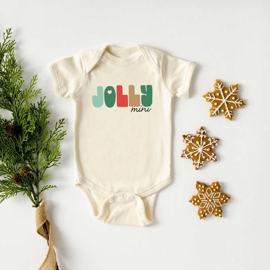 Jolly Mini Colorful | Baby Graphic Short Sleeve Onesie