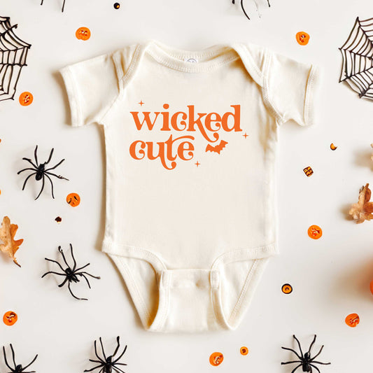 Wicked Cute Bat | Baby Graphic Short Sleeve Onesie