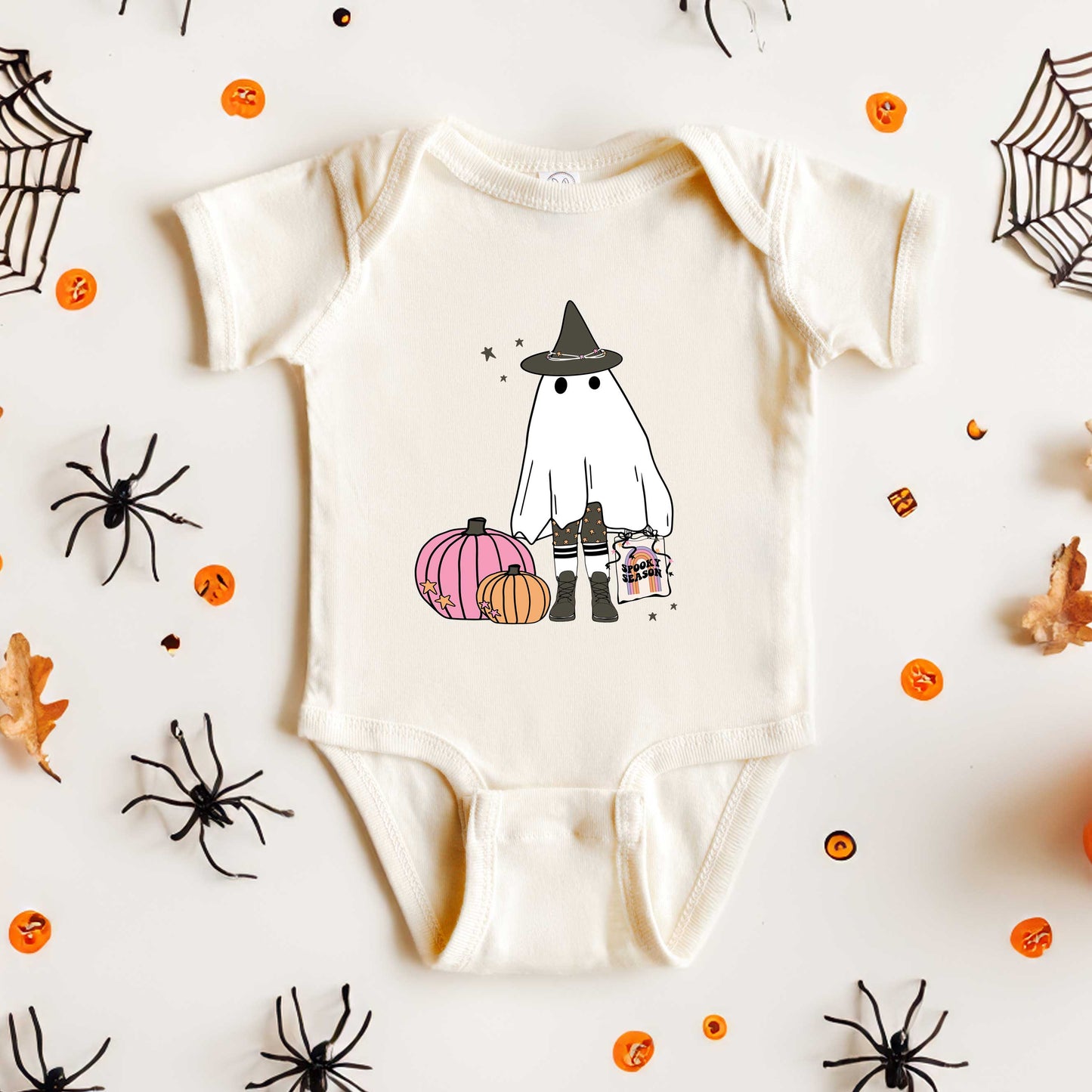 Ghost Witch | Baby Graphic Short Sleeve Onesie