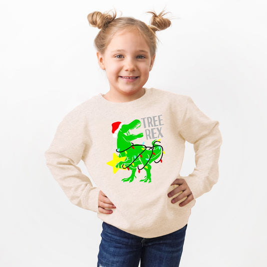 Tree Rex | Youth Ultra-Soft Graphic Sweatshirt