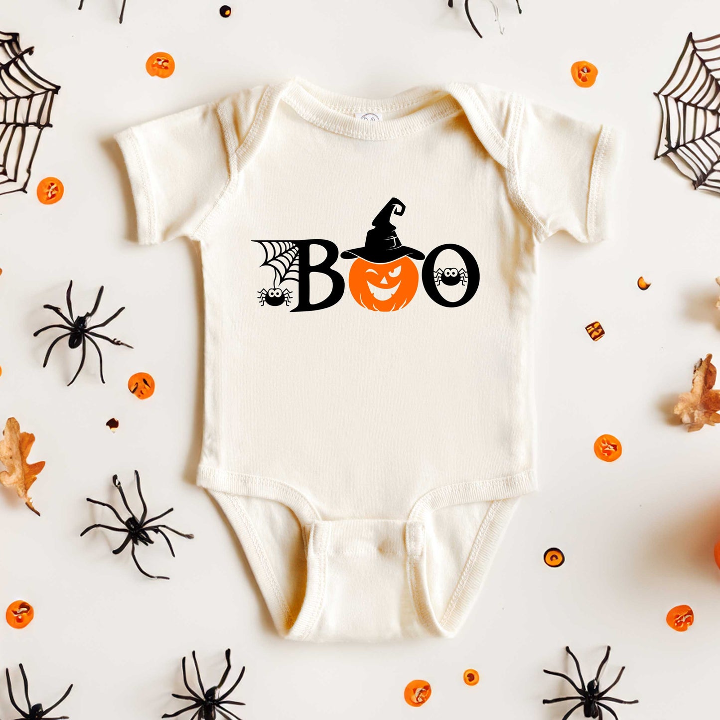 Boo Pumpkin | Baby Graphic Short Sleeve Onesie