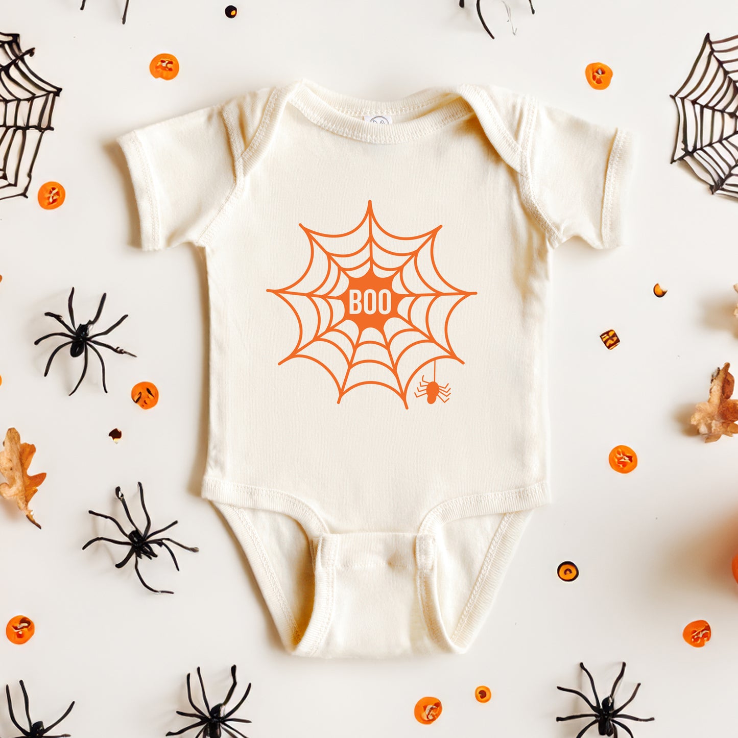 Boo Web | Baby Graphic Short Sleeve Onesie