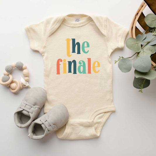 The Finale Colorful | Baby Graphic Short Sleeve Onesie