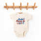 Retro Sweet Land Of Liberty | Baby Graphic Short Sleeve Onesie
