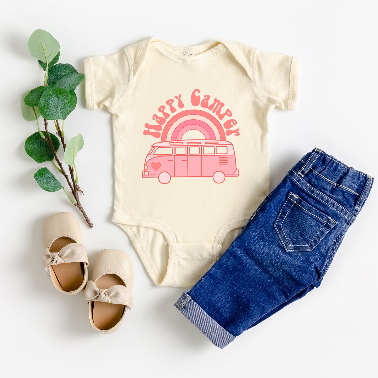 Happy Camper Van | Baby Onesie