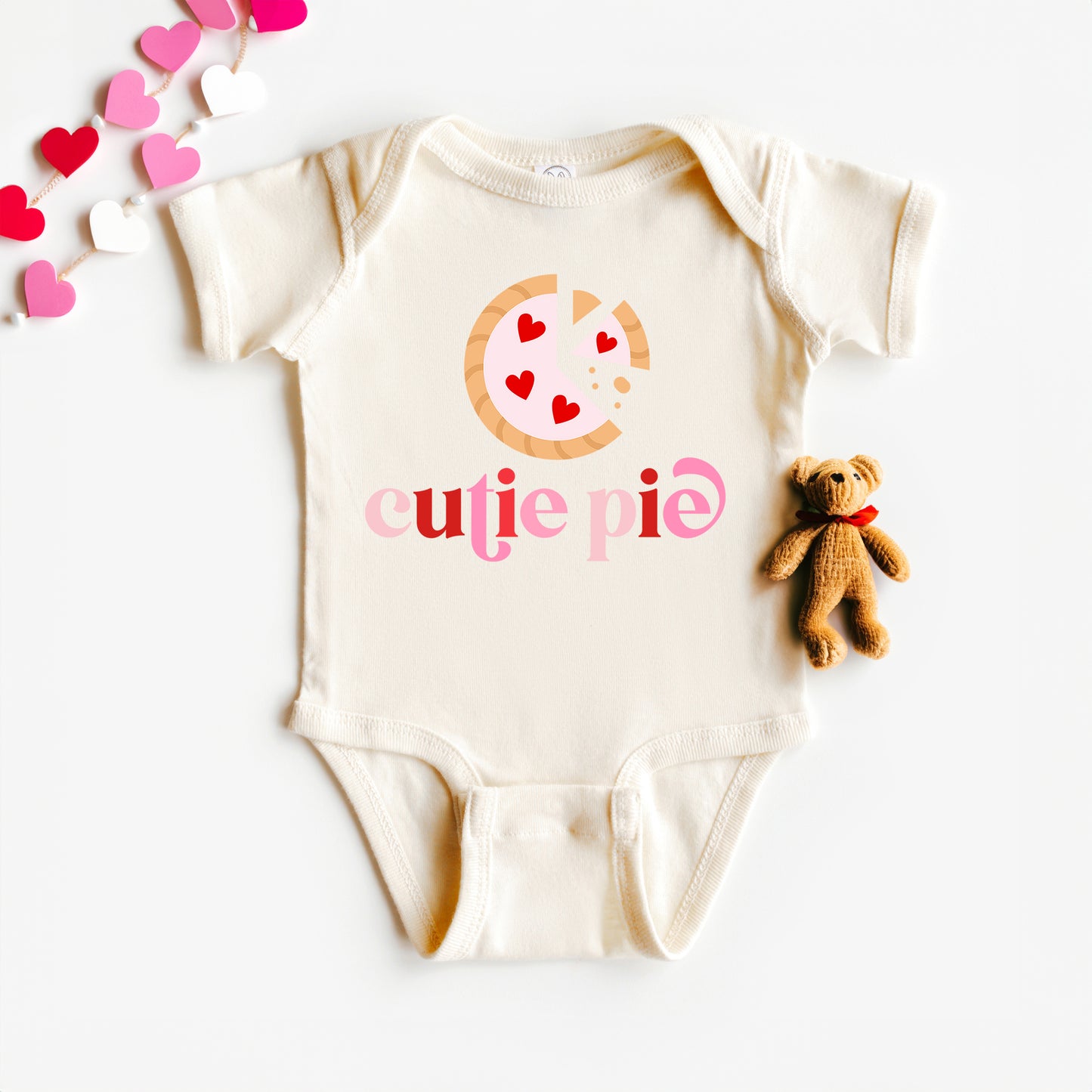 Cutie Pie | Baby Graphic Short Sleeve Onesie