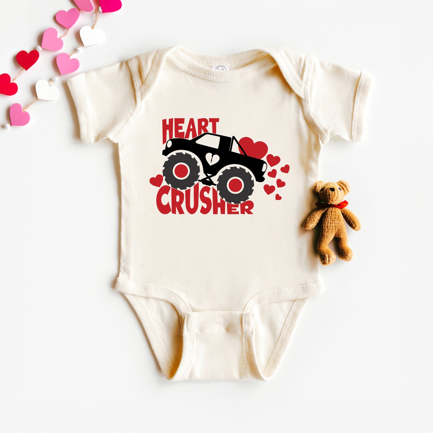 Heart Crusher | Baby Graphic Short Sleeve Onesie