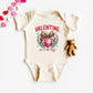 Coquette Valentine Vibes | Baby Graphic Short Sleeve Onesie