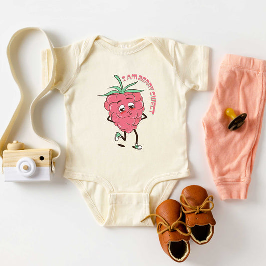 I Am Berry Sweet | Baby Graphic Short Sleeve Onesie