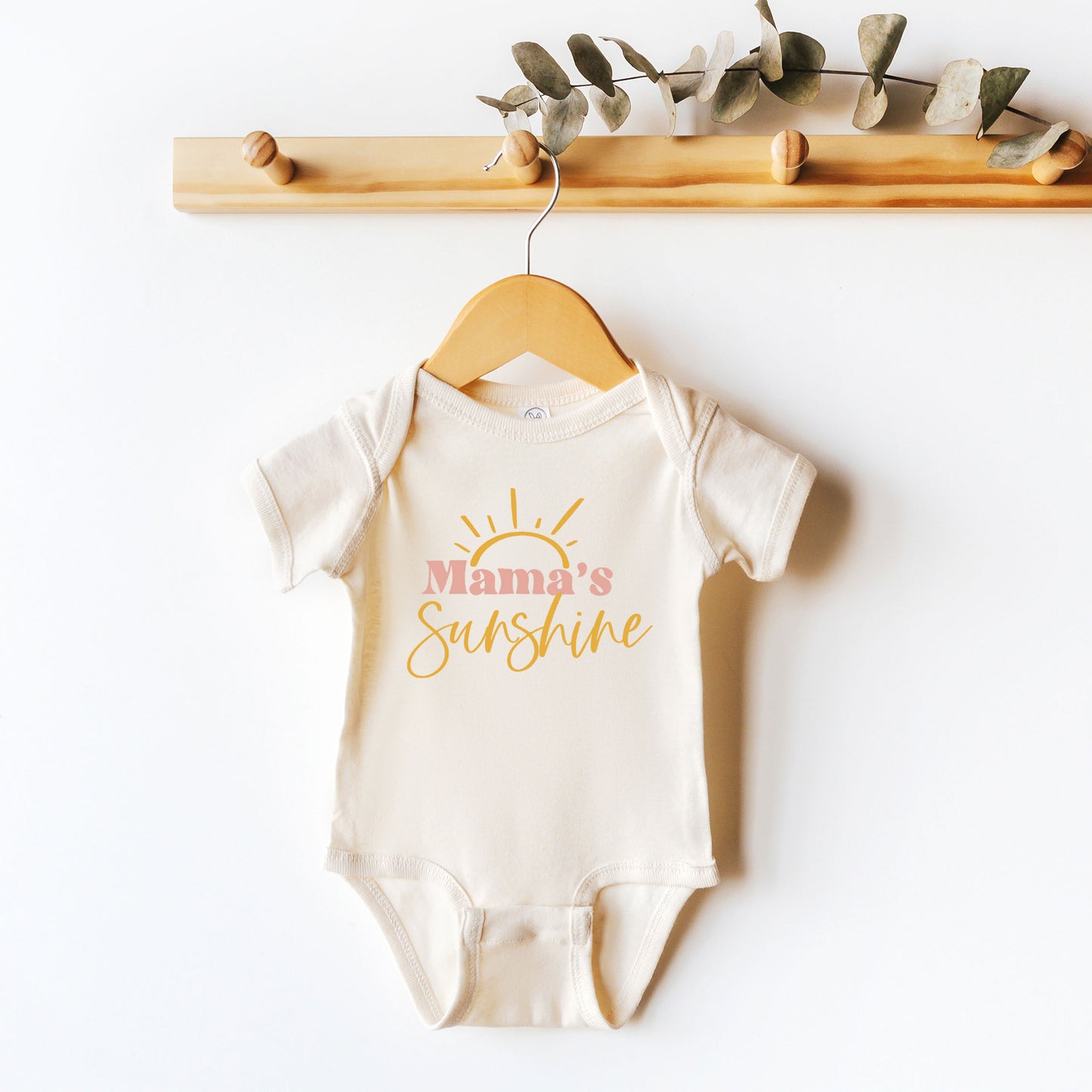 Mama's Sunshine | Baby Graphic Short Sleeve Onesie