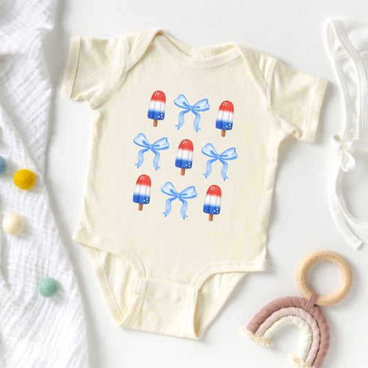 Boom Pop Coquette Chart | Baby Graphic Short Sleeve Onesie