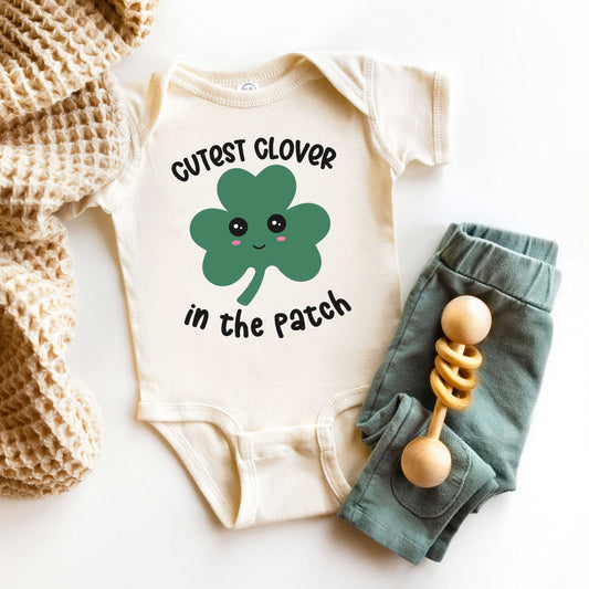Cutest Clover | Baby Graphic Short Sleeve Onesie
