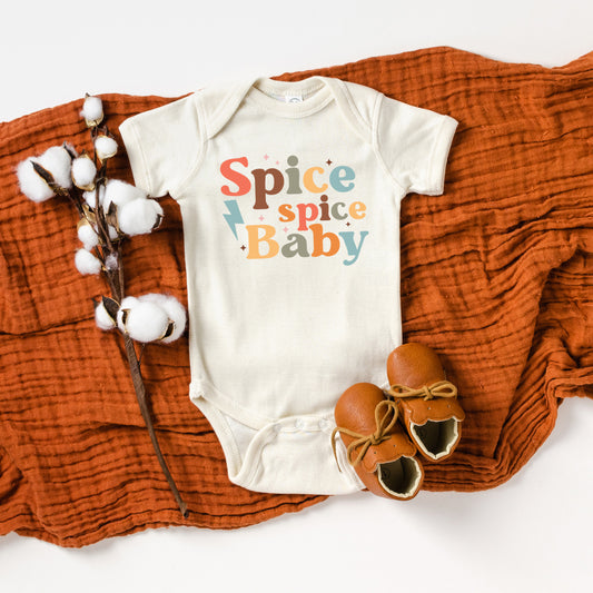 Spice Spice Baby | Baby Graphic Short Sleeve Onesie