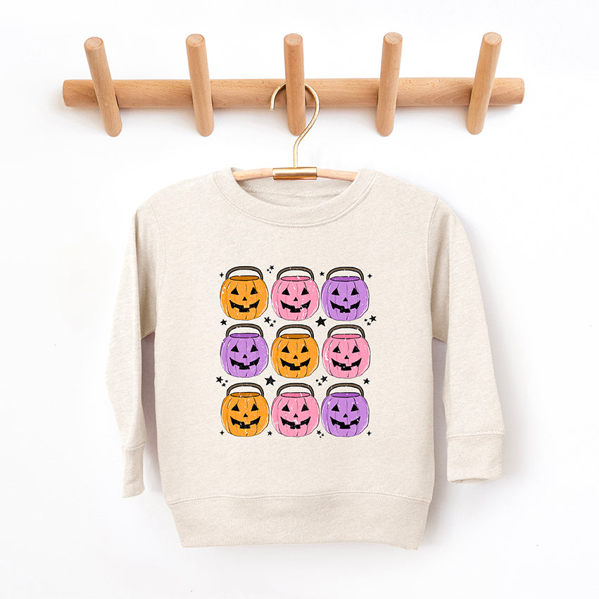 Halloween Candy Bucket Chart | Toddler Graphic Sweatshirt