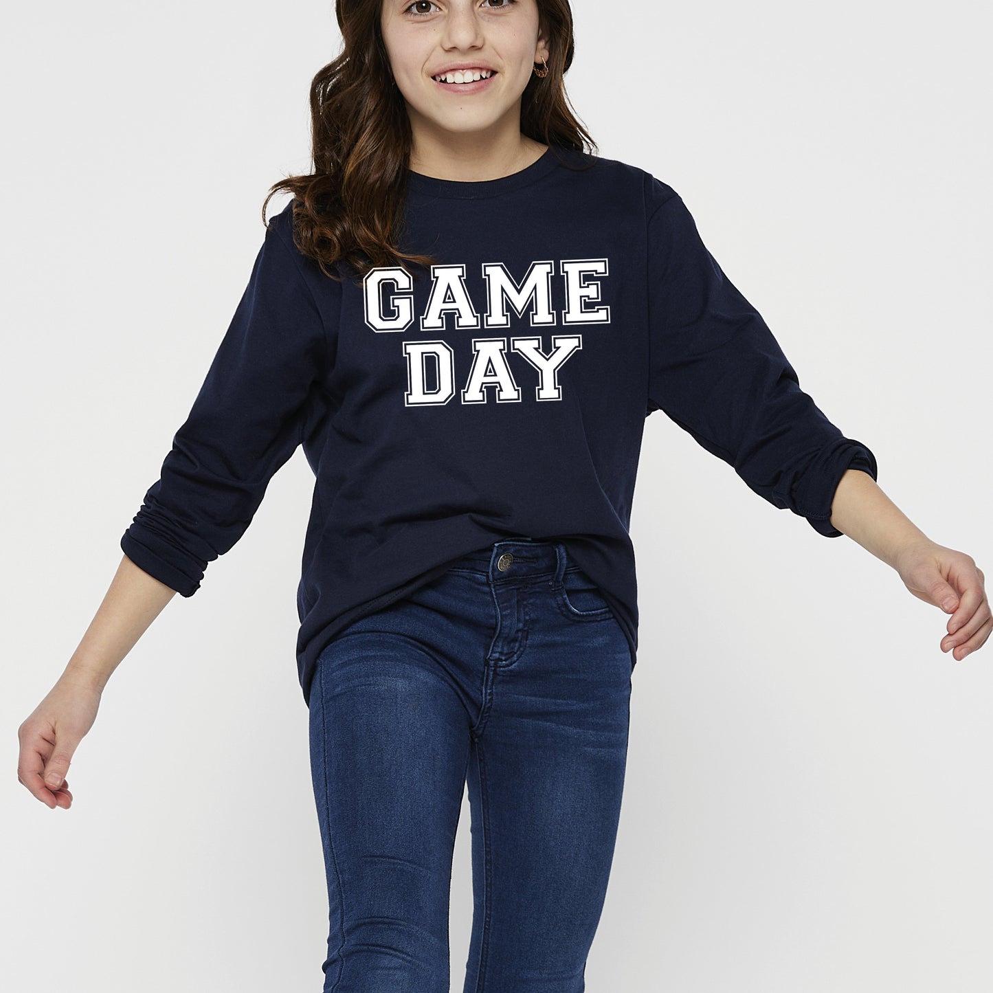 Game Day | Youth Graphic Long Sleeve Tee
