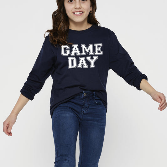 Game Day | Youth Graphic Long Sleeve Tee