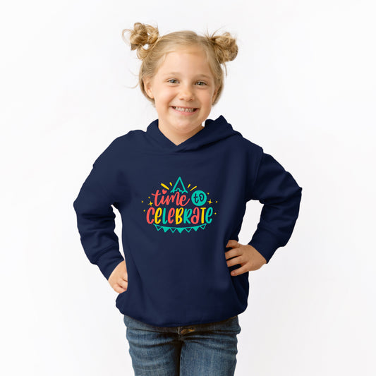 Time To Celebrate | Toddler Graphic Hoodie