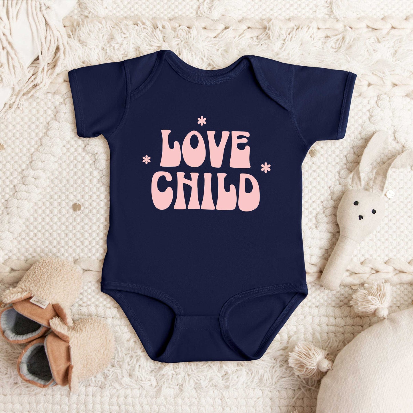 Love Child | Baby Graphic Short Sleeve Onesie