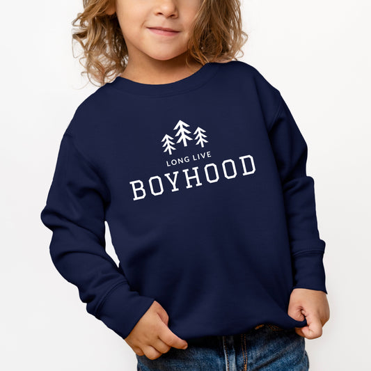 Long Live Boyhood | Toddler Graphic Sweatshirt