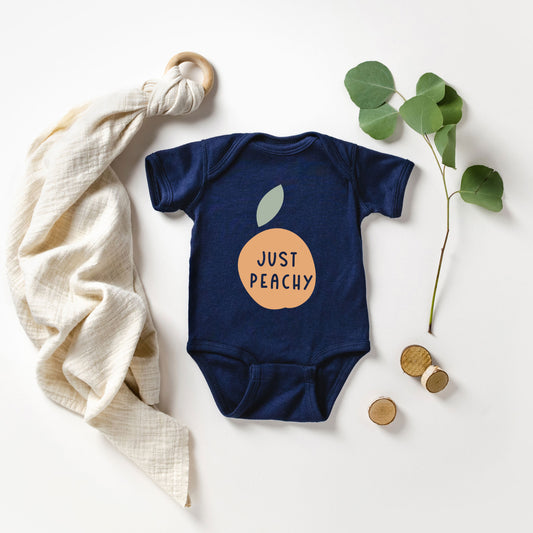Just Peachy Kids | Baby Graphic Short Sleeve Onesie