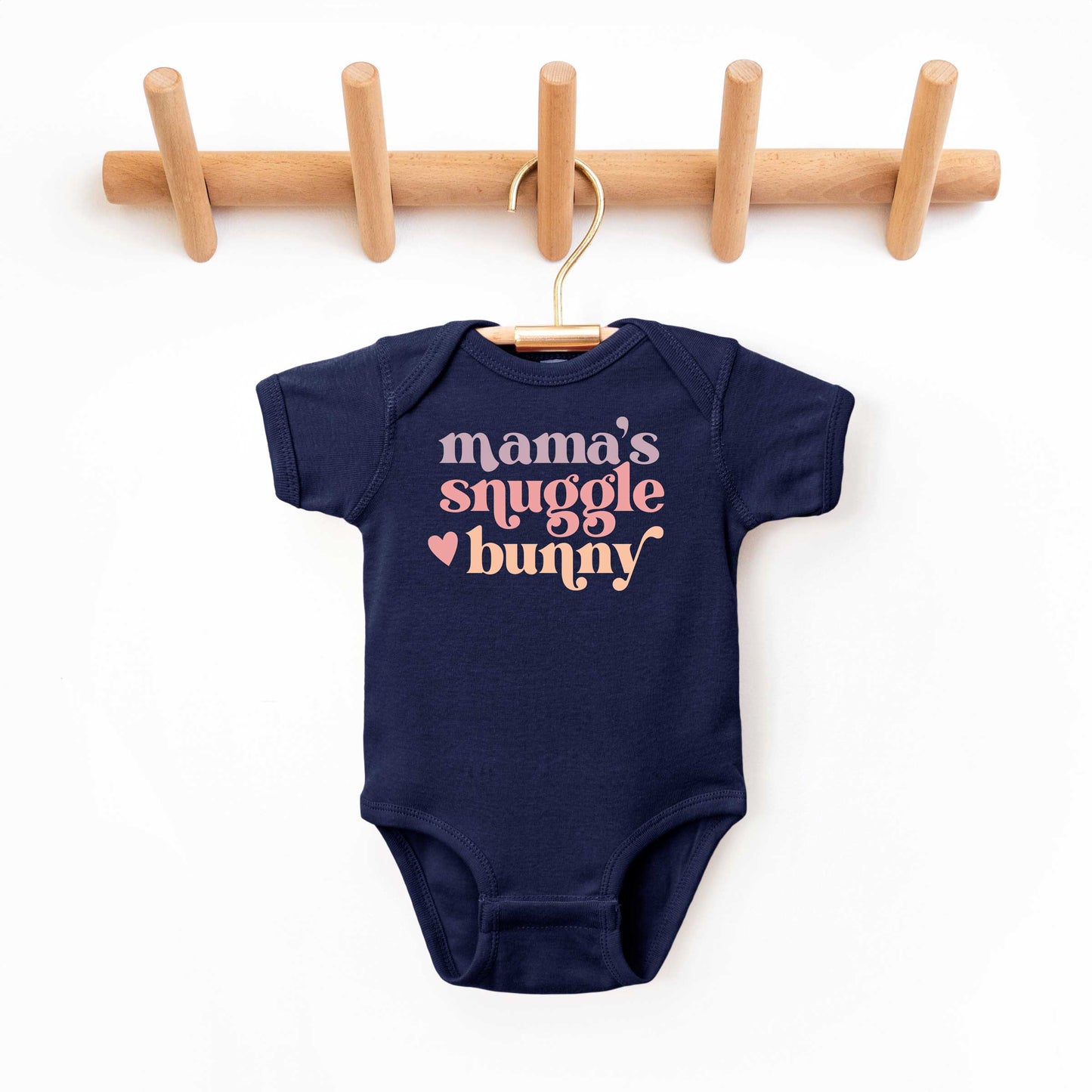 Mama's Snuggle Bunny | Baby Graphic Short Sleeve Onesie