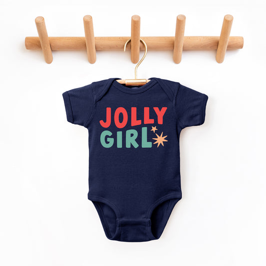 Jolly Girl Star | Baby Graphic Short Sleeve Onesie