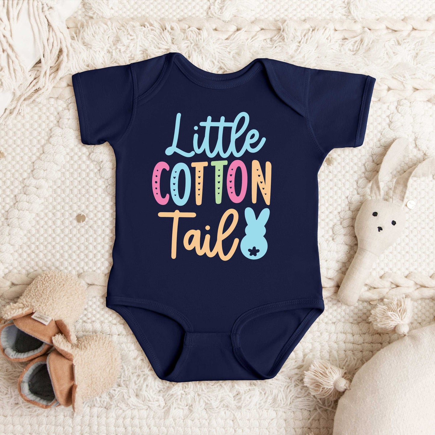 Little Cotton Tail | Baby Graphic Short Sleeve Onesie