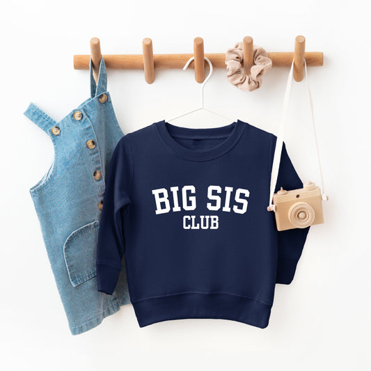 Big Sis Club | Toddler Graphic Sweatshirt