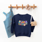 Kindergarten Flowers | Toddler Graphic Sweatshirt