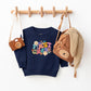 First Grade Flowers | Toddler Graphic Sweatshirt