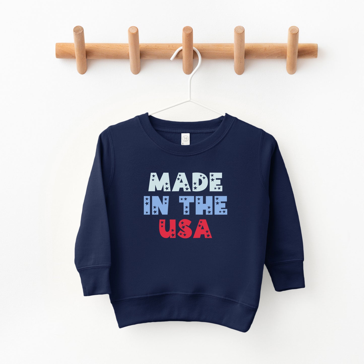 Made In The USA Pastel | Toddler Sweatshirt